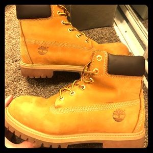 Timberland Wheat Nubuck Boots